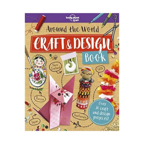 Coperta cărții Around the world craft & design book