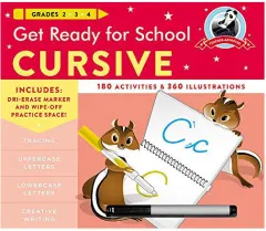Coperta cărții Get Ready for School: Cursive