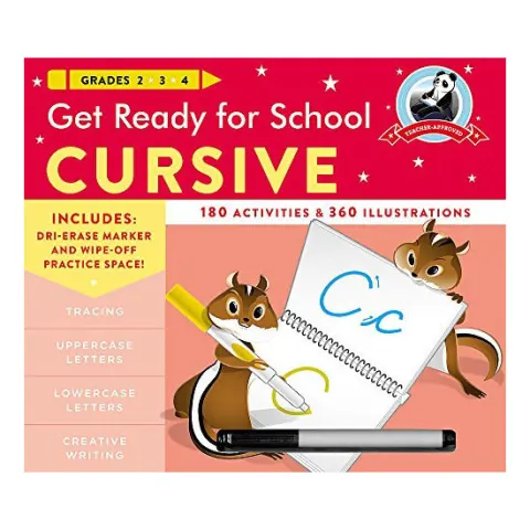 Coperta cărții Get Ready for School: Cursive