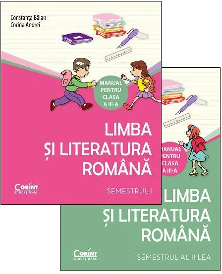 Coperta cărții Limba și literatura română. Manual pentru clasa a III-a. Semestrele I și II