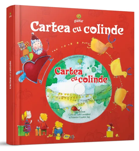 Coperta cărții Cartea cu colinde si CD