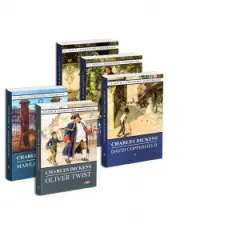 Coperta cărții Pachet Charles Dickens: 1. David Copperfield (3 volume); 2. Marile sperante; 3. Oliver Twist