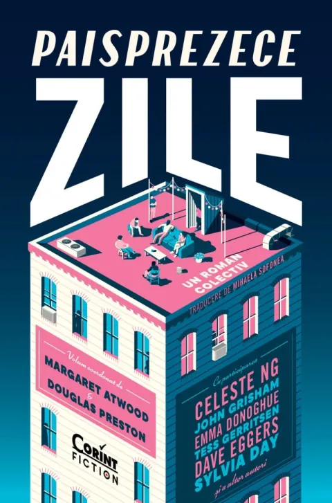 Coperta cărții Paisprezece zile. Un roman colectiv - Margaret Atwood, Douglas Preston