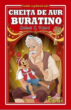 Coperta cărții Cheita de aur. Buratino - Aleksei N. Tolstoi