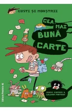 Coperta cărții Gusti si monstrii Vol.8: Cea mai mare carte - Jaume Copons, Liliana Fortuny