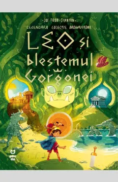 Coperta cărții Leo și blestemul Gorgonei