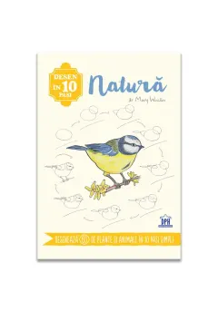 Coperta cărții Desen în 10 pași. Natură