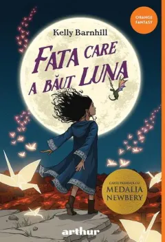 Coperta cărții Fata care a băut luna