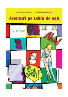 Coperta cărții Aventuri pe tabla de sah