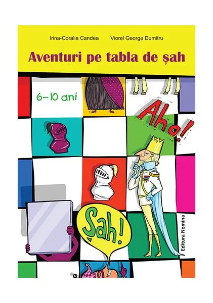 Coperta cărții Aventuri pe tabla de sah