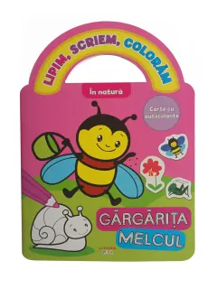 Coperta cărții Lipim. Scriem. Coloram. In natura