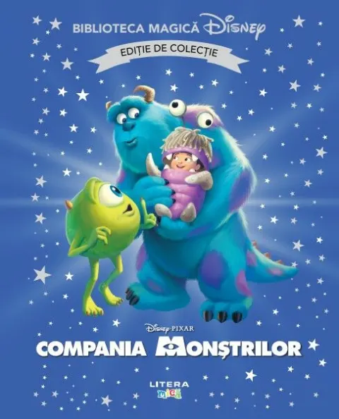 Coperta cărții Compania Monstrilor. Disney. Biblioteca magica. Editie de colectie