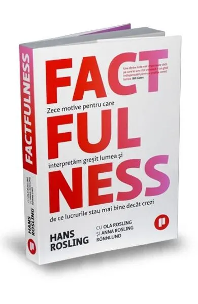 Coperta cărții Factfulness
