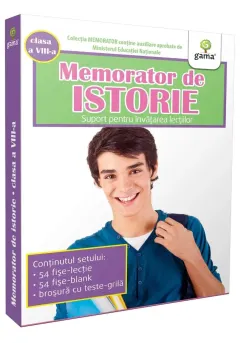 Coperta cărții Memorator de istorie. Clasa a VIII-a