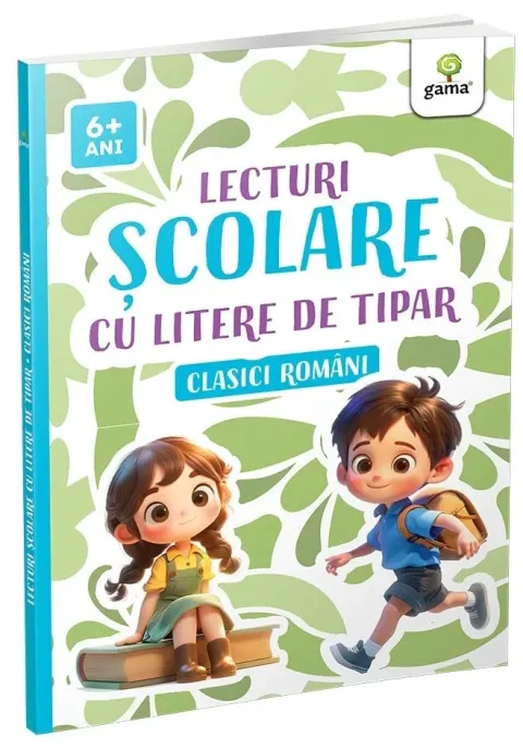 Coperta cărții Lecturi scolare cu litere de tipar • Clasici romani