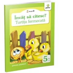 Coperta cărții Invat sa citesc! Nivelul 0 - Turtita fermecata