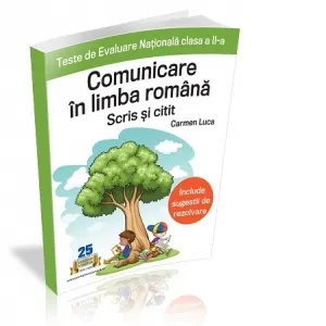 Coperta cărții Teste de Evaluare Nationala clasa a II-a. Comunicare in limba romana, scris si citit