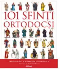 Coperta cărții 101 Sfinti Ortodocsi - ghid ilustrat