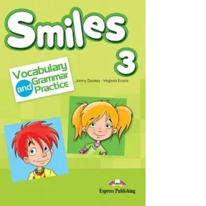Coperta cărții Curs de limba engleza Smiles 3. Vocabular si Gramatica