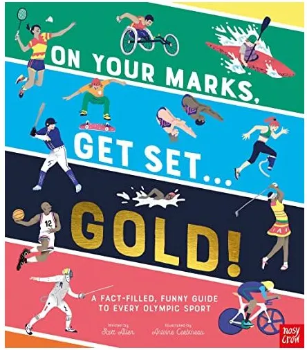 Coperta cărții On Your Marks, Get Set, Gold!
