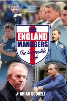 Coperta cărții The England managers