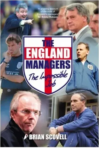 Coperta cărții The England managers