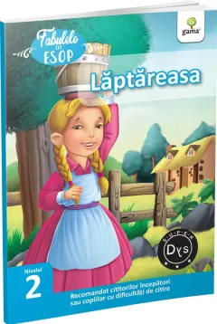 Coperta cărții Laptareasa. Fabulele lui Esop: Nivelul 2
