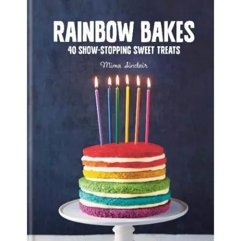 Coperta cărții Rainbow Bakes