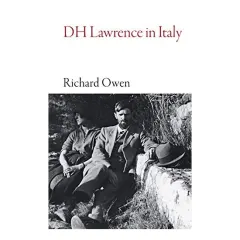 Coperta cărții DH Lawrence in Italy