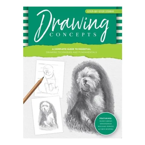 Coperta cărții Step-By-Step Studio: Drawing Concepts: A Complete(...)