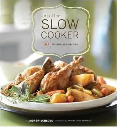 Coperta cărții Art of the slow cooker