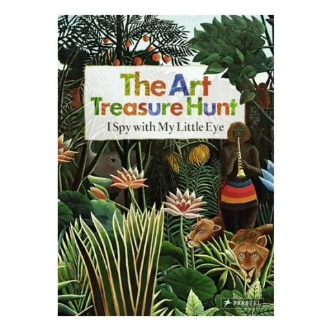 Coperta cărții Art Treasure Hunt: I Spy with My Little Eye