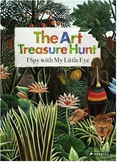 Coperta cărții Art Treasure Hunt: I Spy with My Little Eye
