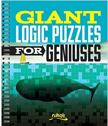 Coperta cărții Giant Logic Puzzles for Geniuses