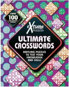 Coperta cărții Ultimate crosswords.