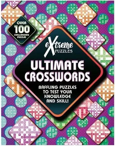 Coperta cărții Ultimate crosswords.