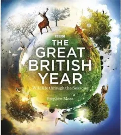 Coperta cărții The great British year, STEPHEN MOSS