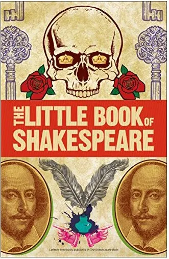 Coperta cărții The little book of Shakespeare,