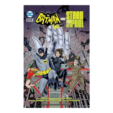 Coperta cărții Batman '66 Meets Steed and Mrs. Peel, Ian Edington