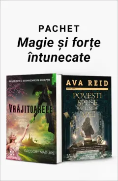 Coperta cărții Pachet Magie și forțe întunecate. Vrăjitoarele/Povești spuse pe limba apei - Gregory Maguire