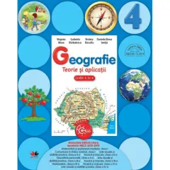 Coperta cărții Geografie. Teorie si aplicatii. (clasa a IV-a)
