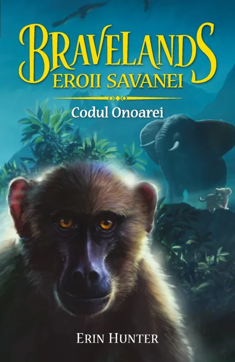 Coperta cărții Bravelands (vol. 2): Eroii savanei. Codul onoarei