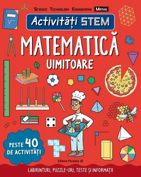 Coperta cărții Activități STEM: Matematică uimitoare