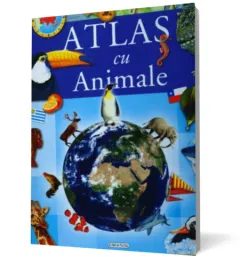 Coperta cărții Atlas cu animale