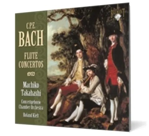 Coperta cărții C.P.E. Bach: Flute Concertos