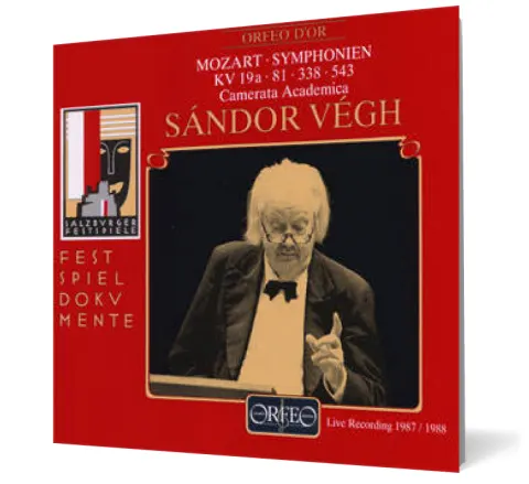 Coperta cărții Sándor Végh - Mozart