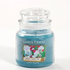 Coperta cărții Garden Sweet Pea Medium Jar Candle