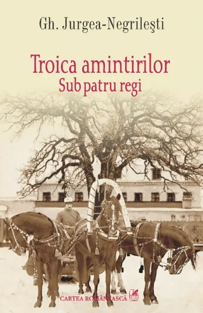 Coperta cărții Troica amintirilor. Sub patru regi