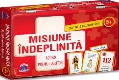 Coperta cărții Misiune indeplinita. Acord primul ajutor