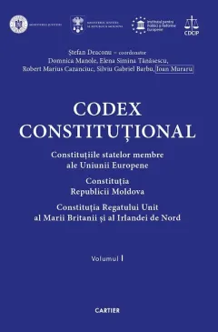 Coperta cărții Codex Constituțional (vol. I)